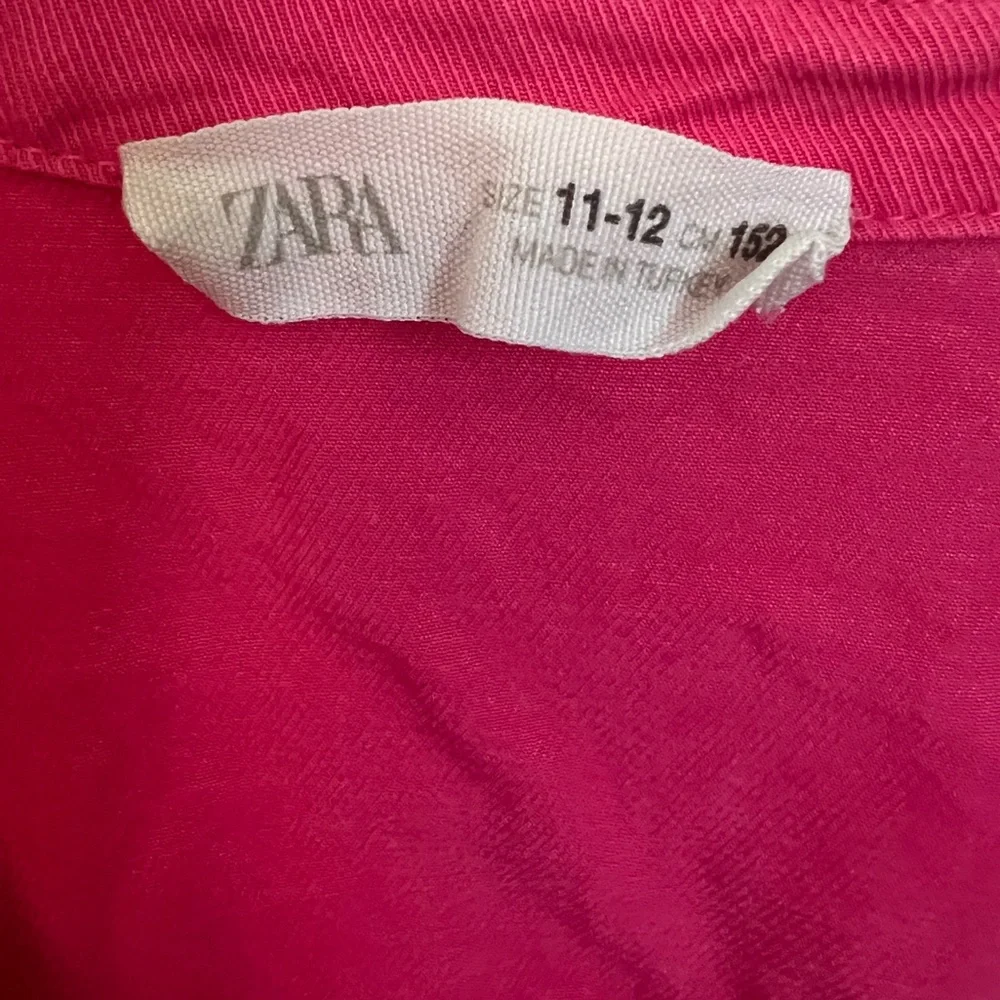 Zara Kids Casual Dress in Bright Pink - Size 11/12